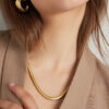 Gouden Herringbone Ketting