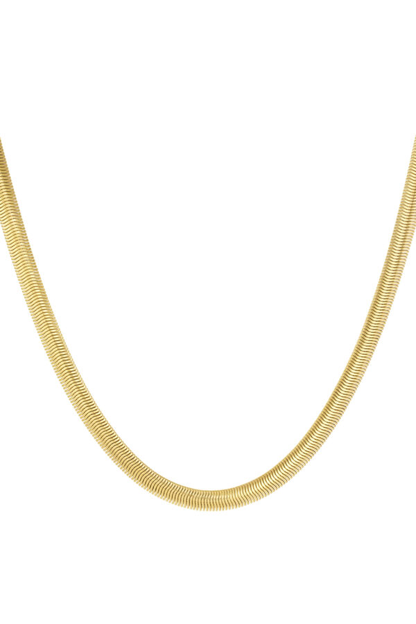 Gouden Herringbone Ketting